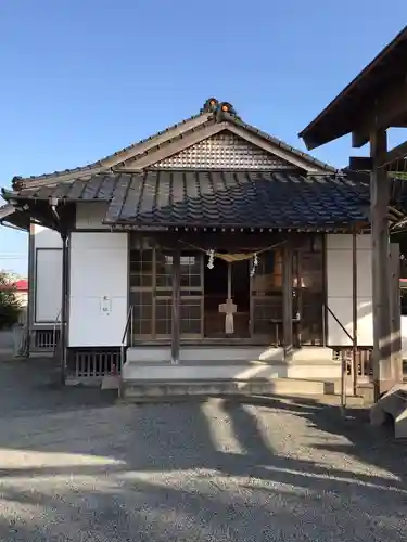 柏原神社の本殿・本堂
