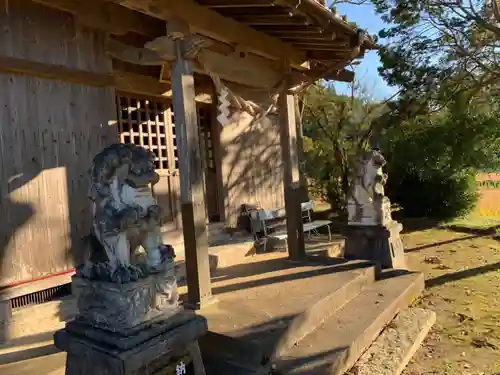 大嶽神社の狛犬