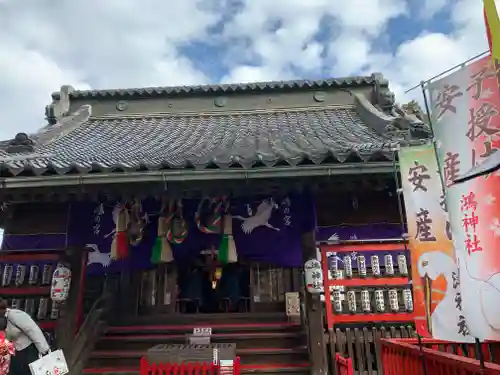 鴻神社の本殿・本堂