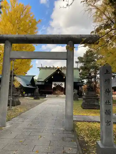 上川神社頓宮の鳥居