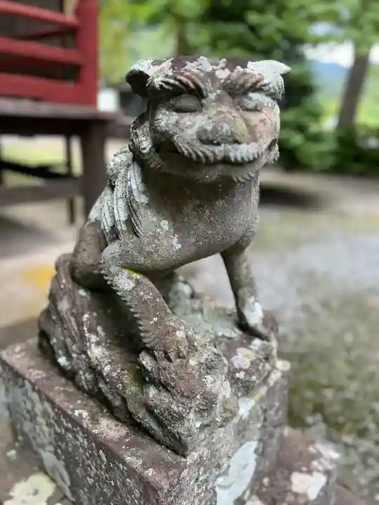 椋神社の狛犬