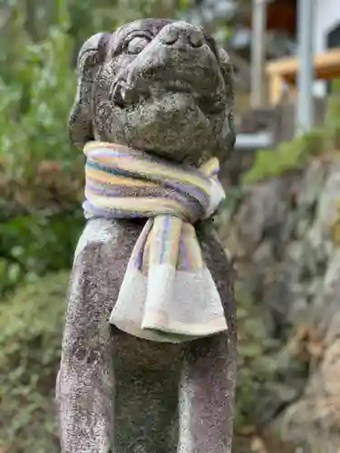 三峯神社の狛犬