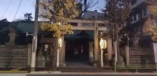 身延別院の鳥居