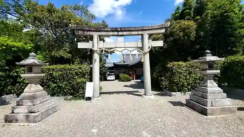 賣太神社の鳥居