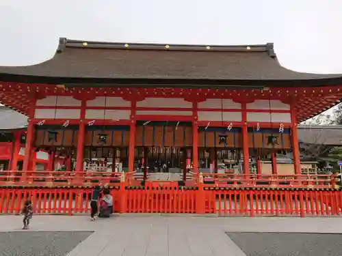 伏見稲荷大社の本殿・本堂