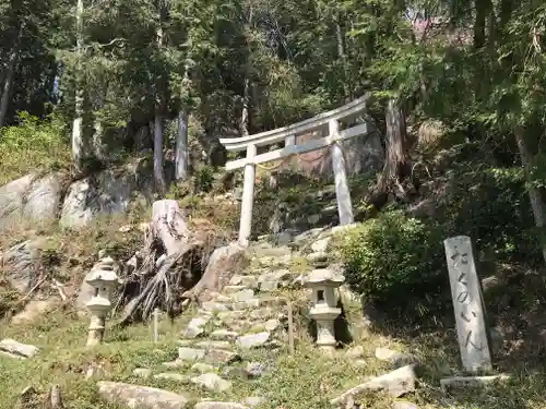 観音正寺の鳥居