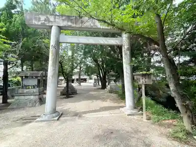 小垣江神明神社の鳥居