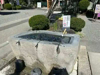 座光如来寺（元善光寺）の手水舎