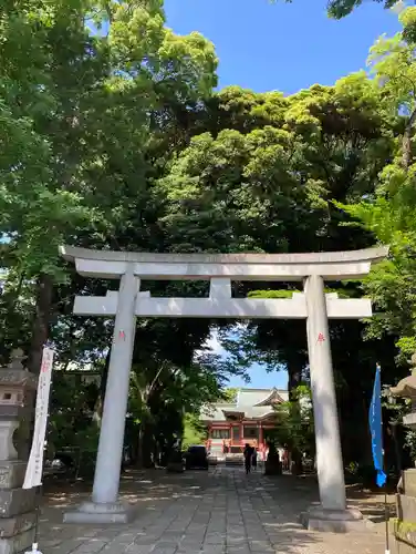 武蔵野八幡宮の鳥居