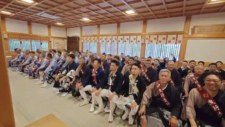 夜疑神社のお祭り