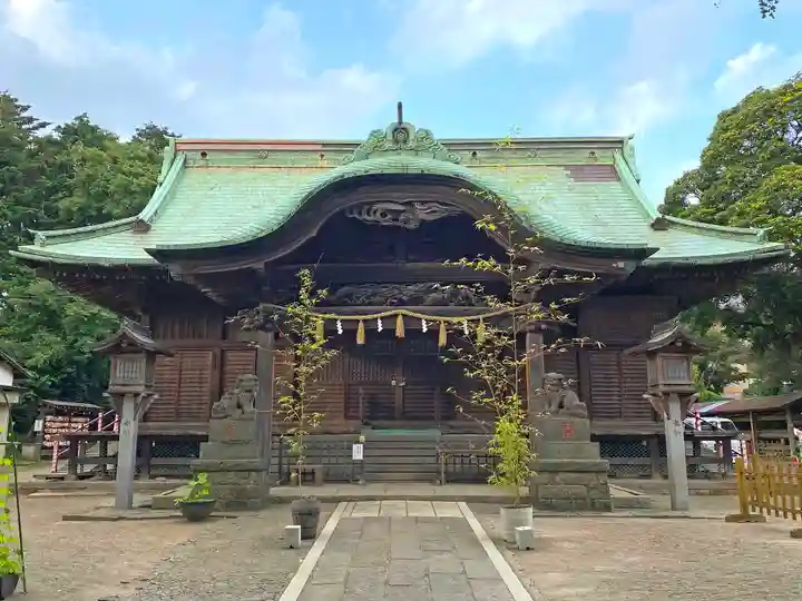 下総国三山 二宮神社の本殿・本堂