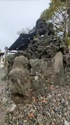 菊田神社の狛犬