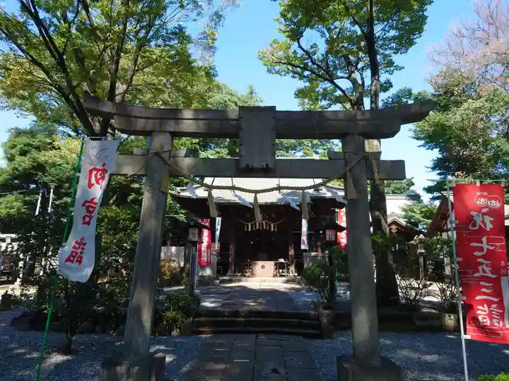 豊玉氷川神社の鳥居