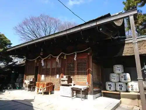 長浜八幡宮の本殿