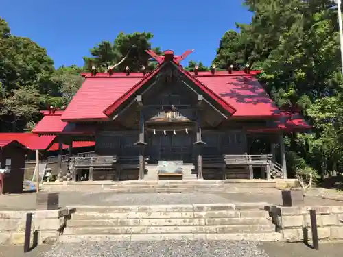 松前神社の本殿