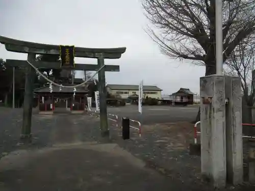 富士嶽神社の鳥居