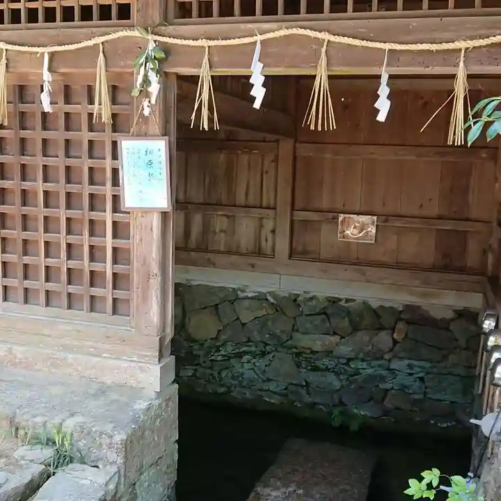 宇治上神社の手水舎