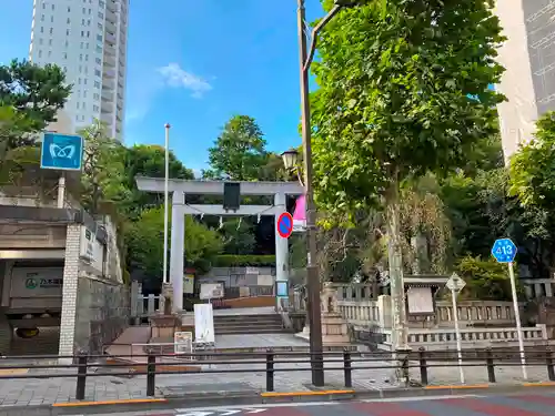 乃木神社の鳥居