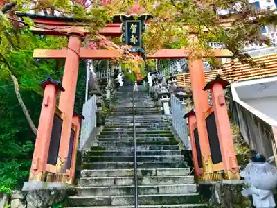 阿賀神社の鳥居