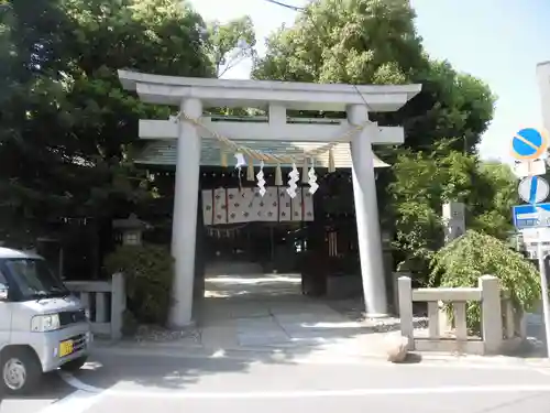 福島天満宮の鳥居