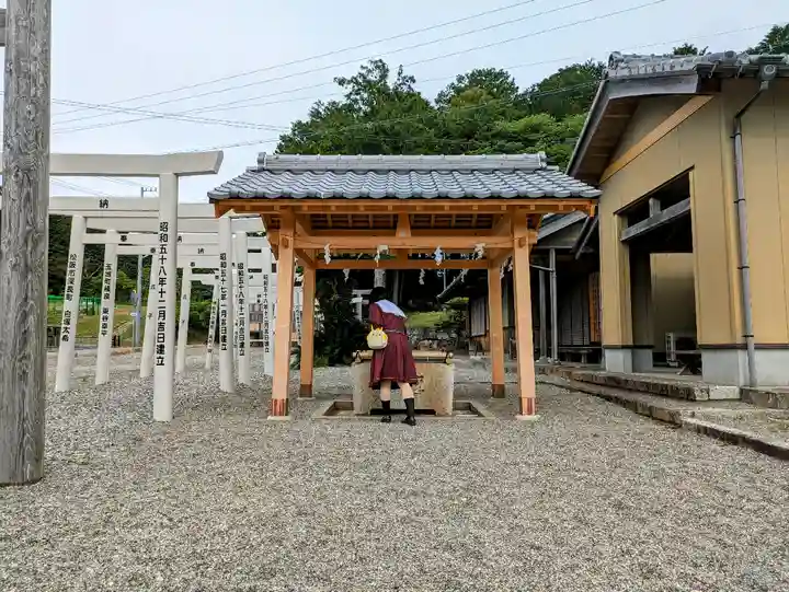 幸神社の手水舎