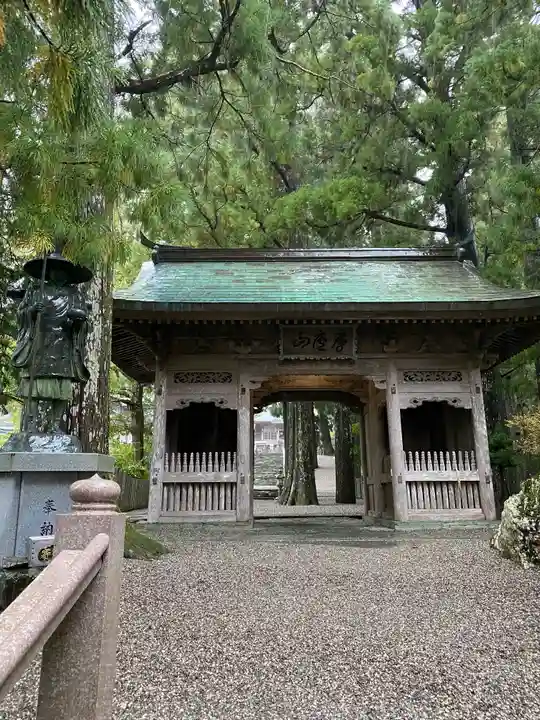 焼山寺の山門・神門