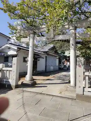 蒲原神社の鳥居