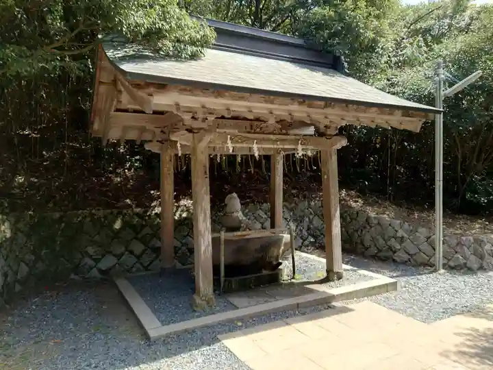 白兎神社の手水舎