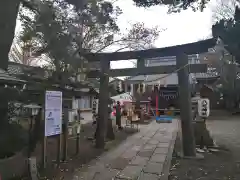 龍ケ崎八坂神社の鳥居