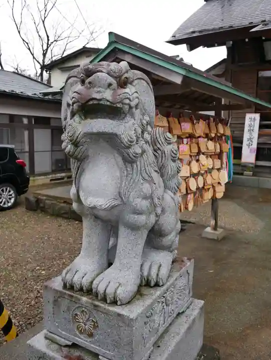 櫻岡大神宮の狛犬