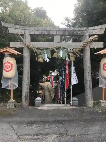 熊野神社の鳥居