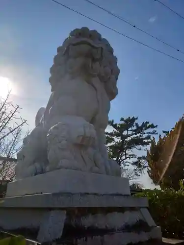 森戸大明神（森戸神社）の狛犬