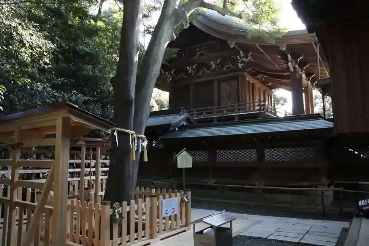 琴崎八幡宮の本殿・本堂