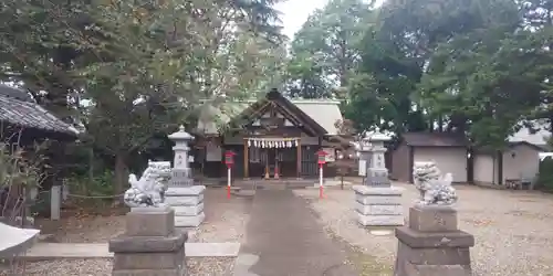 上青木氷川神社の本殿