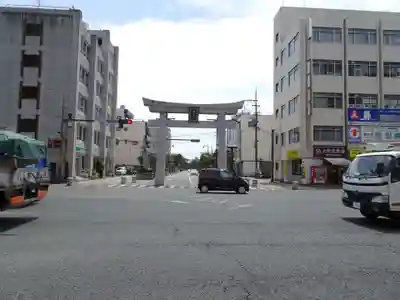 藤崎八旛宮の鳥居