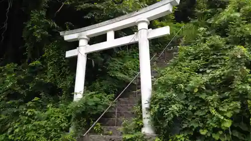 上諏訪神社の鳥居