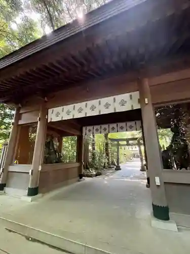 駒木諏訪神社の山門