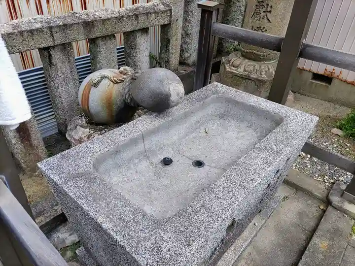 金刀比羅社の手水舎