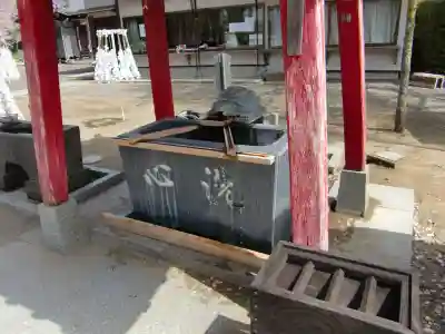 白子神社の手水舎