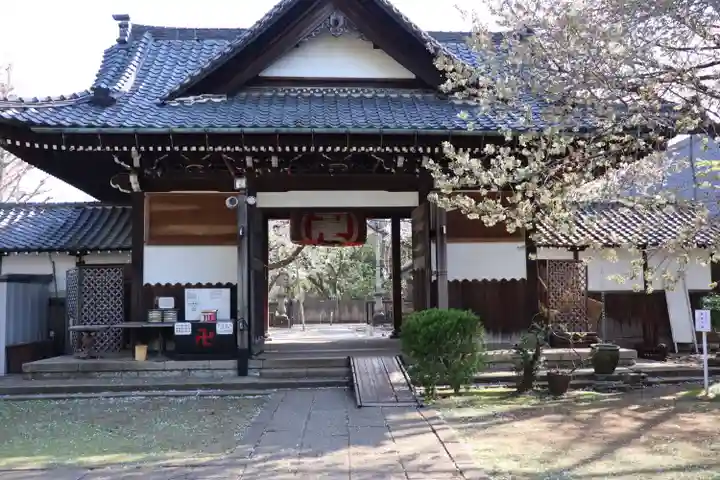 観音寺(世田谷山観音寺)の山門・神門