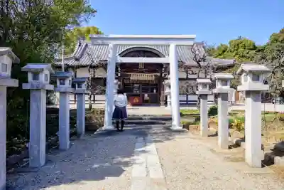 比佐豆知神社の本殿・本堂