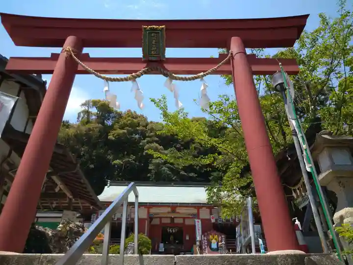 粉河産土神社(たのもしの宮)の鳥居