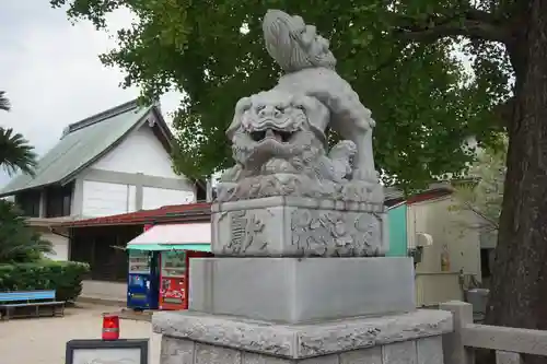 白潟天満宮の狛犬