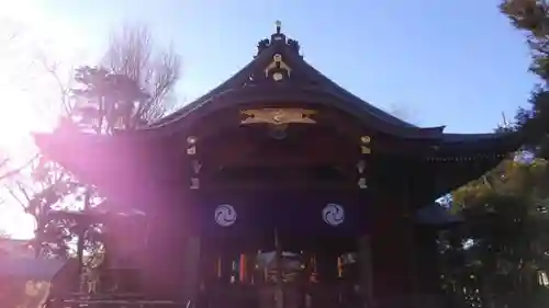 日枝神社の本殿・本堂