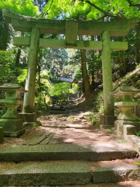 名草厳島神社の鳥居