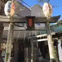 深川稲荷神社の鳥居