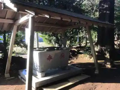 正一位山王宮の手水舎