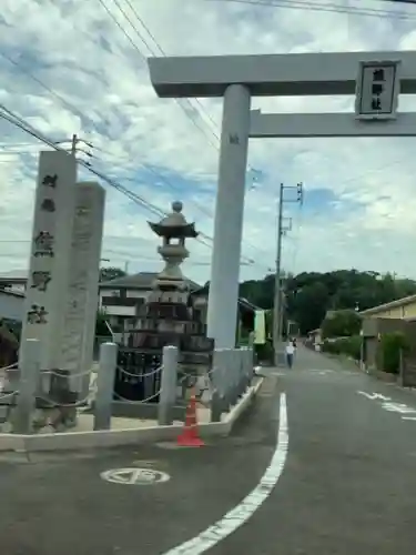 熊野社（岩崎熊野神社）の鳥居