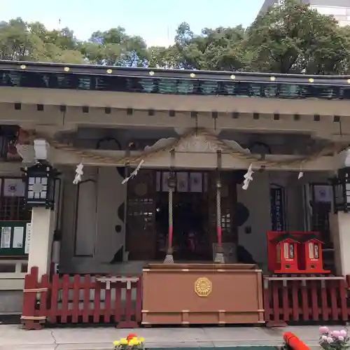 露天神社（お初天神）の本殿