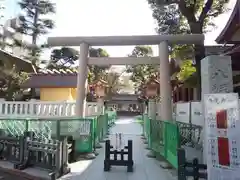 蒲田八幡神社の鳥居